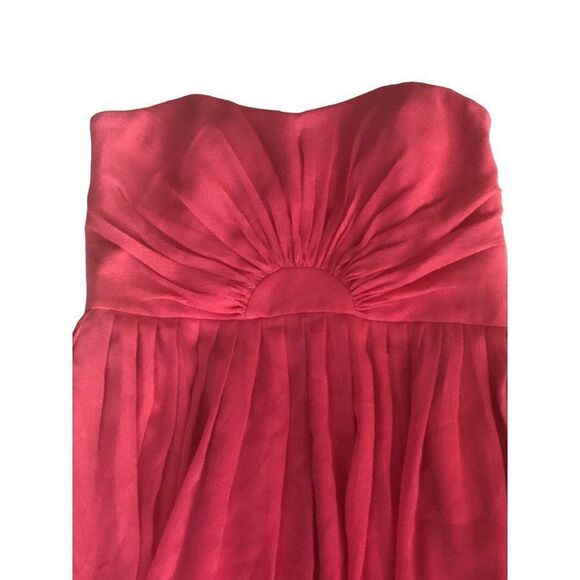 Eliza J Missy Lace Dress in Coral Coctail Party Size 12 - Picture 4 of 5